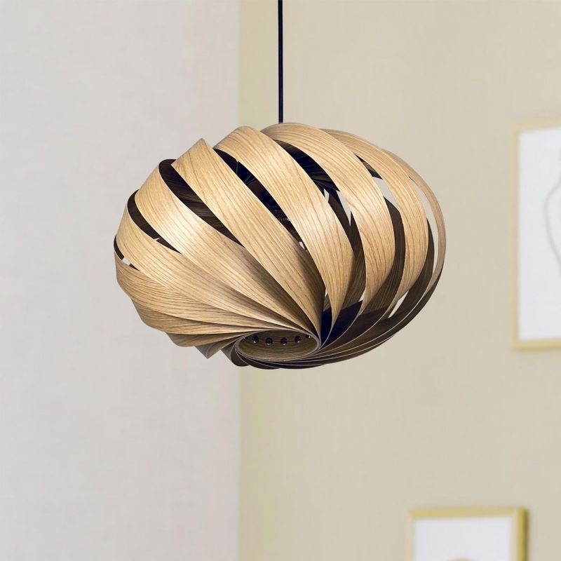 Serentia Pendant lamp Oak Ø45 cm Gofurnit